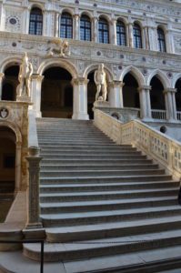 Scala dei Giganti at the Palazzo Ducale in Venice, Italy