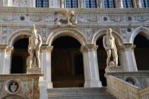 Scala dei Giganti at the Palazzo Ducale in Venice, Italy