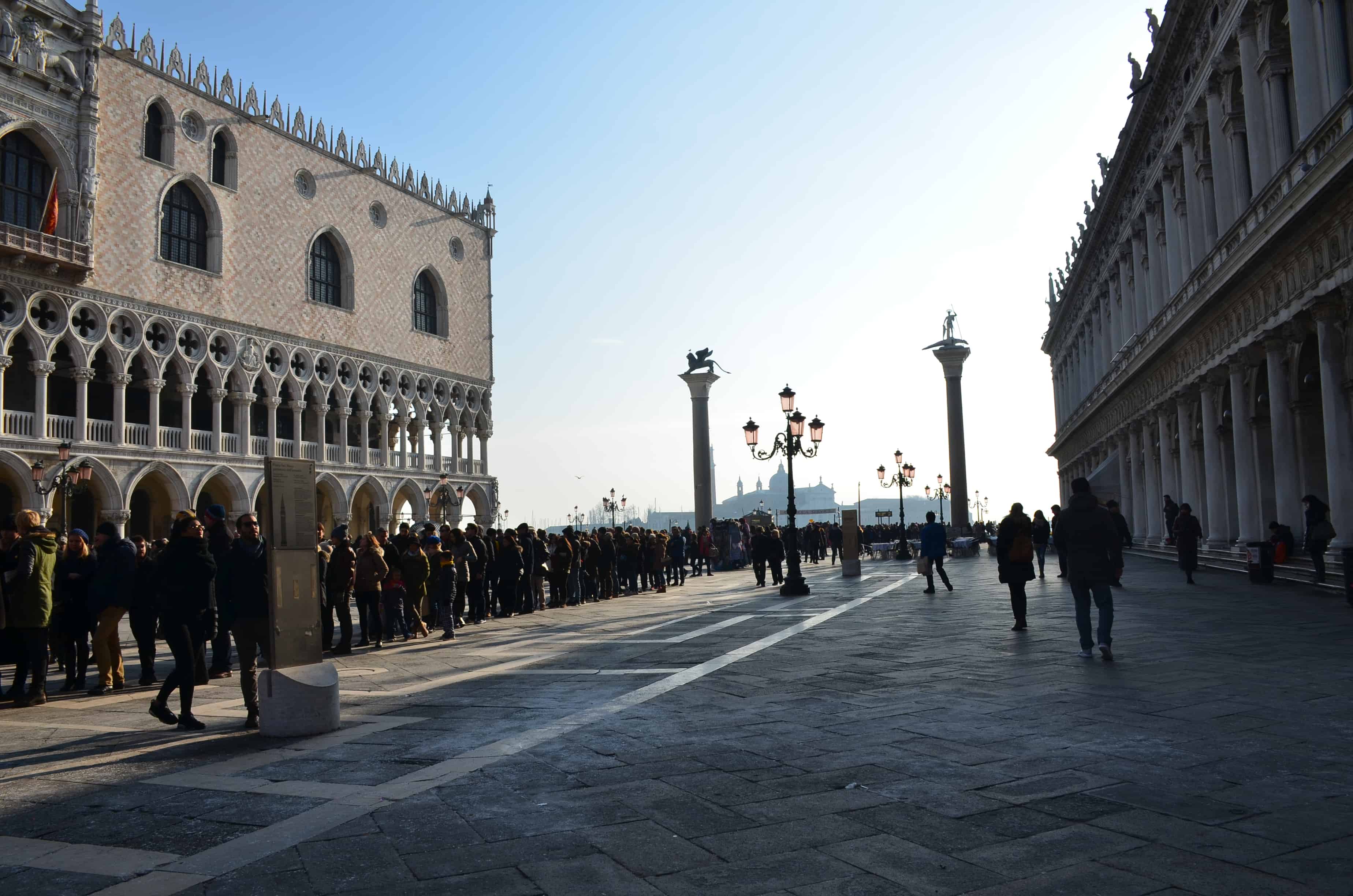 Piazzetta di San Marco in Venice, Italy