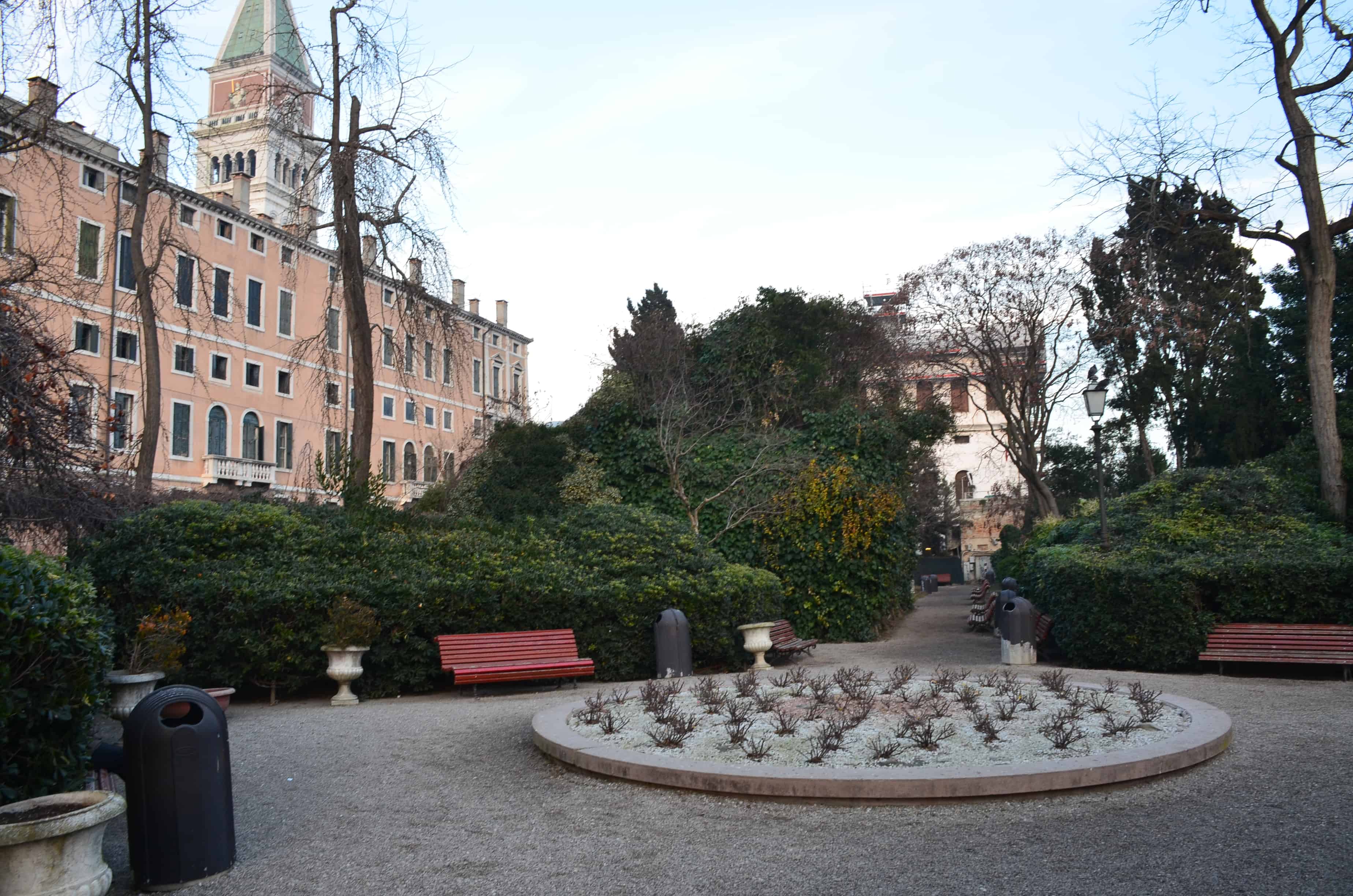 Royal Gardens in Venice, Italy