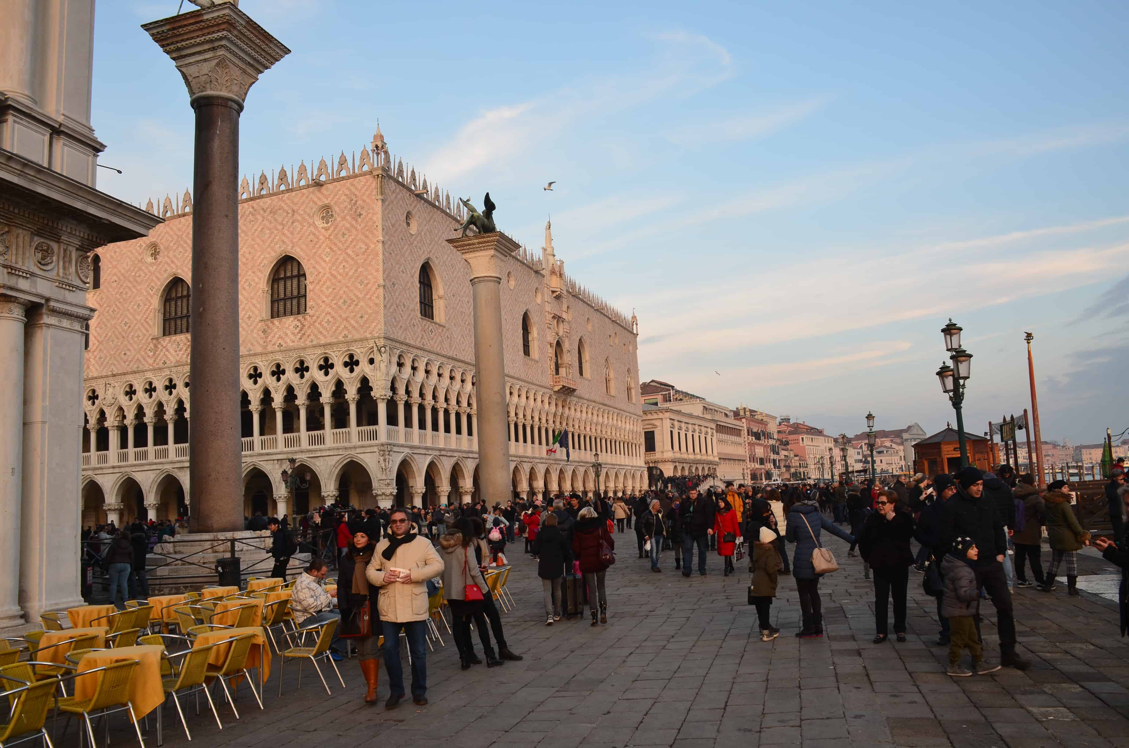 Waterfront in Venice, Italy