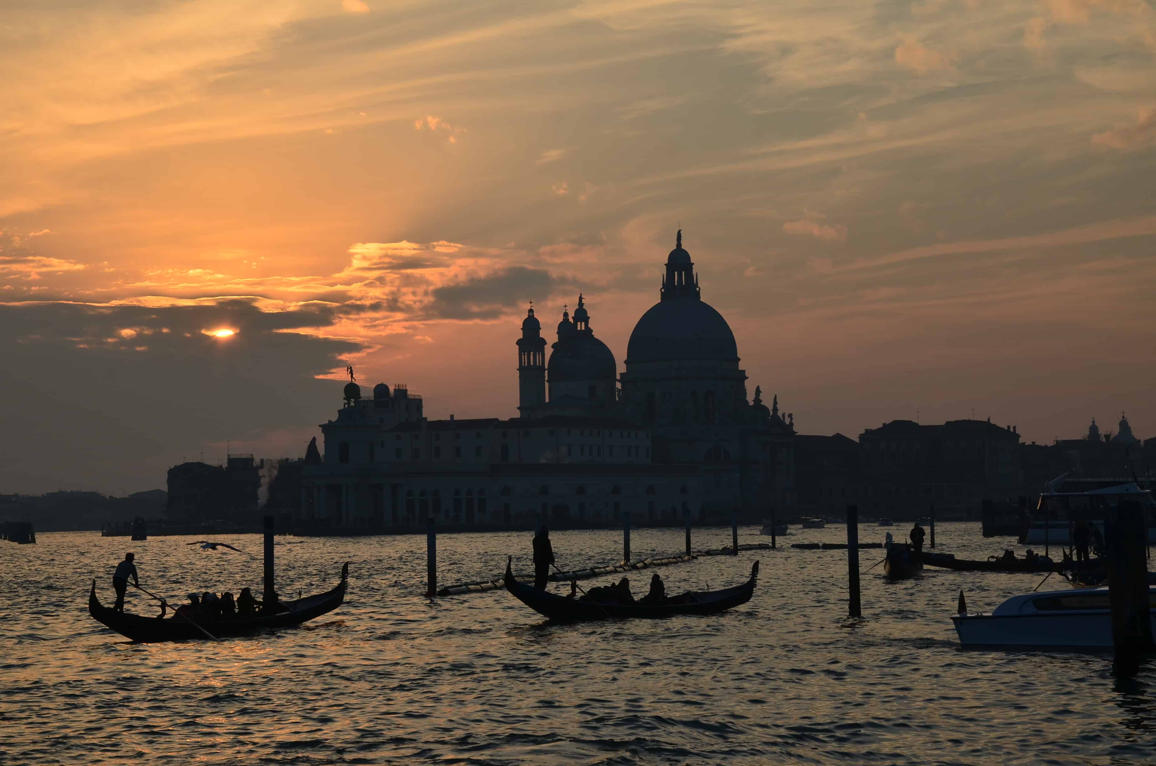 Basilica of Santa Maria della Salute in Venice, Italy