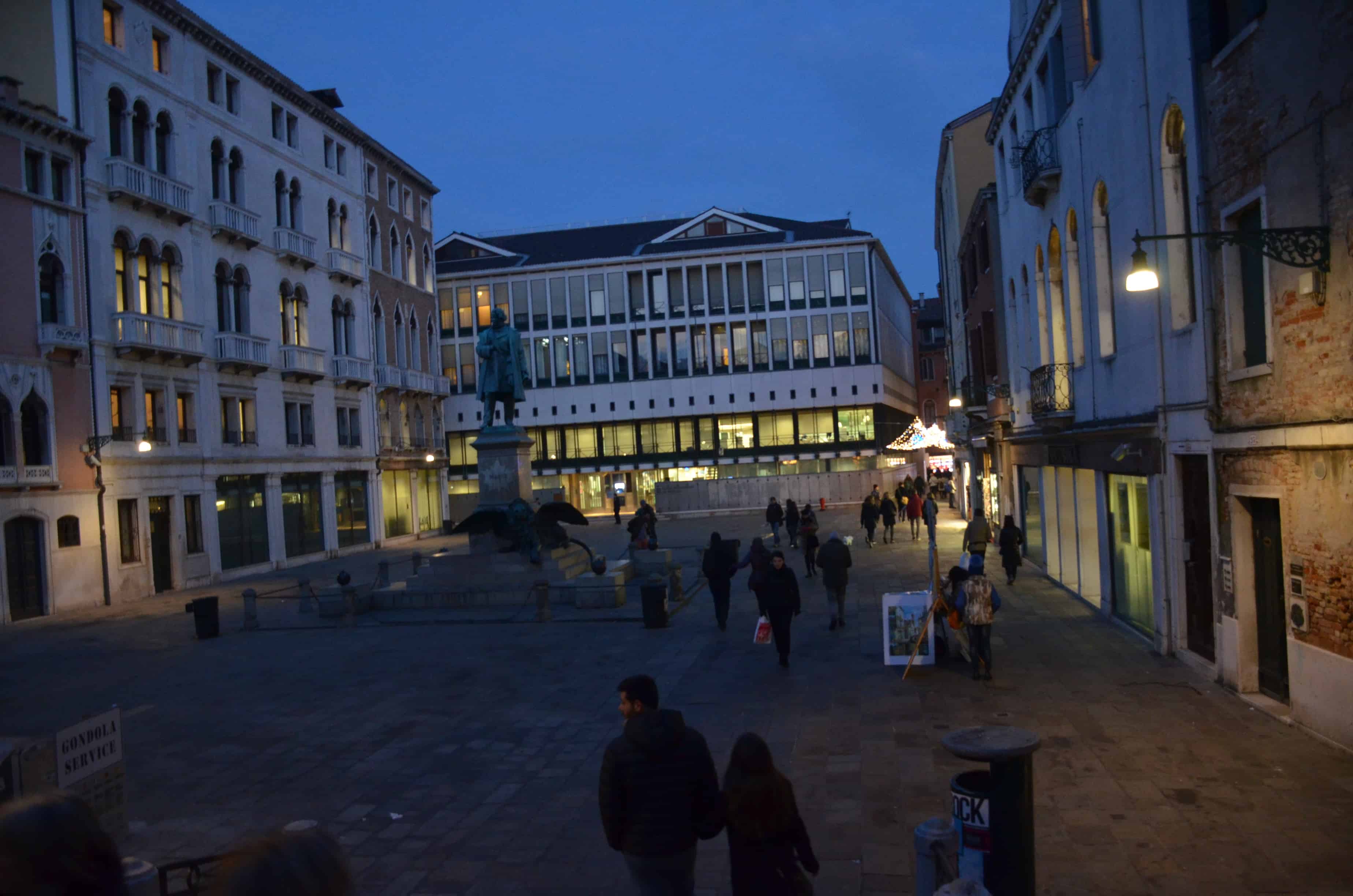 Campo Manin in Venice, Italy