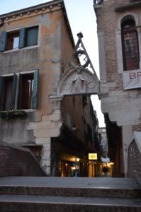 Arch near Campo Santa Maria Formosa in Venice, Italy