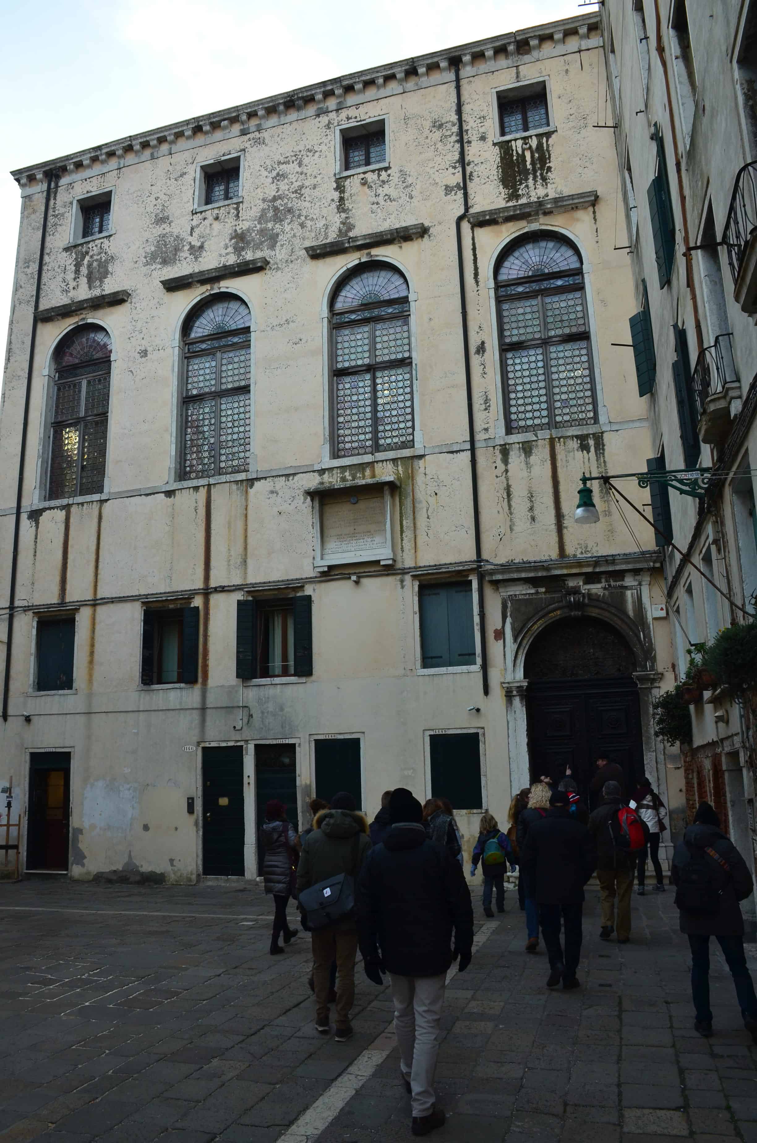 Spanish Synagogue in Venice, Italy