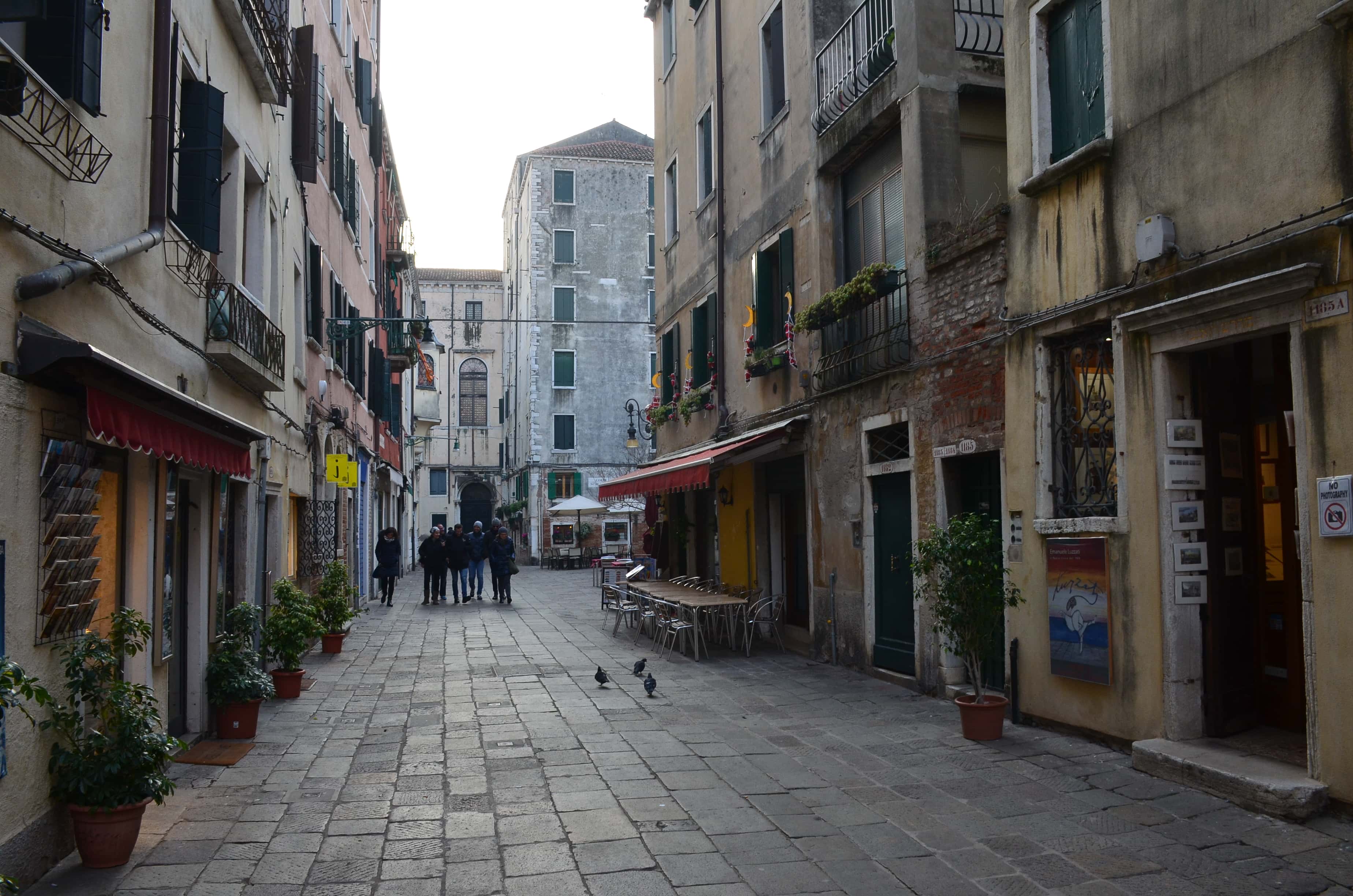 Ghetto Vecchio in Venice, Italy