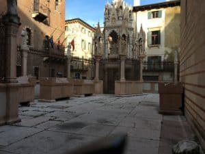 Arche Scaligere in Verona, Italy
