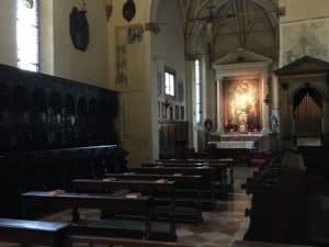 Chapel of the Rosary at Basilica of Saint Anastasia in Verona, Italy