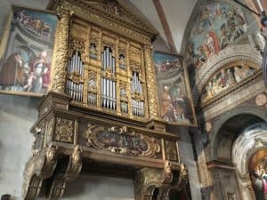 Pipe organ at the Duomo di Verona, Italy