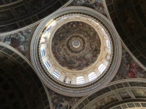 Dome at Basilica di Sant'Andrea in Mantua, Italy