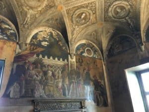 Camera degli Sposi at Castello di San Giorgio in Mantua, Italy