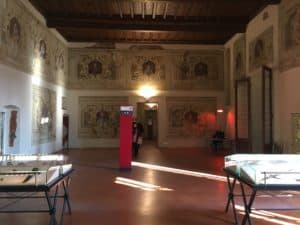 Sala degli Imperatori at Palazzo Ducale in Mantua, Italy