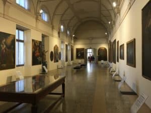 Galleria Nuova at Palazzo Ducale in Mantua, Italy