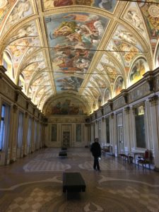 Galleria degli Specchi at Palazzo Ducale in Mantua, Italy