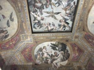 Sala dei Falconi at Palazzo Ducale in Mantua, Italy