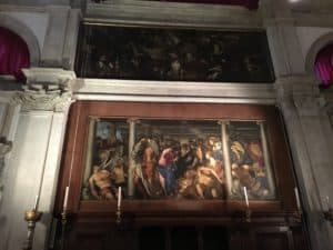 La Piscina Probatica by Tintoretto at Chiesa di San Rocco in Venice, Italy