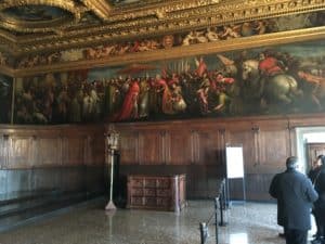 Sala del Consiglio dei Dieci at the Palazzo Ducale in Venice, Italy