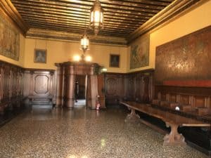 Sala della Quarantia Criminal in the Palazzo Ducale in Venice, Italy