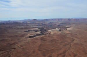 Incredible scenery at Green River Overlook in Canyonlands National Park, Utah