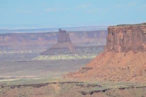 Candlestick Tower on the Grand View Point Trail in Canyonlands National Park in Utah