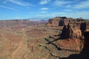 Shafer Canyon Overlook at Canyonlands National Park in Utah