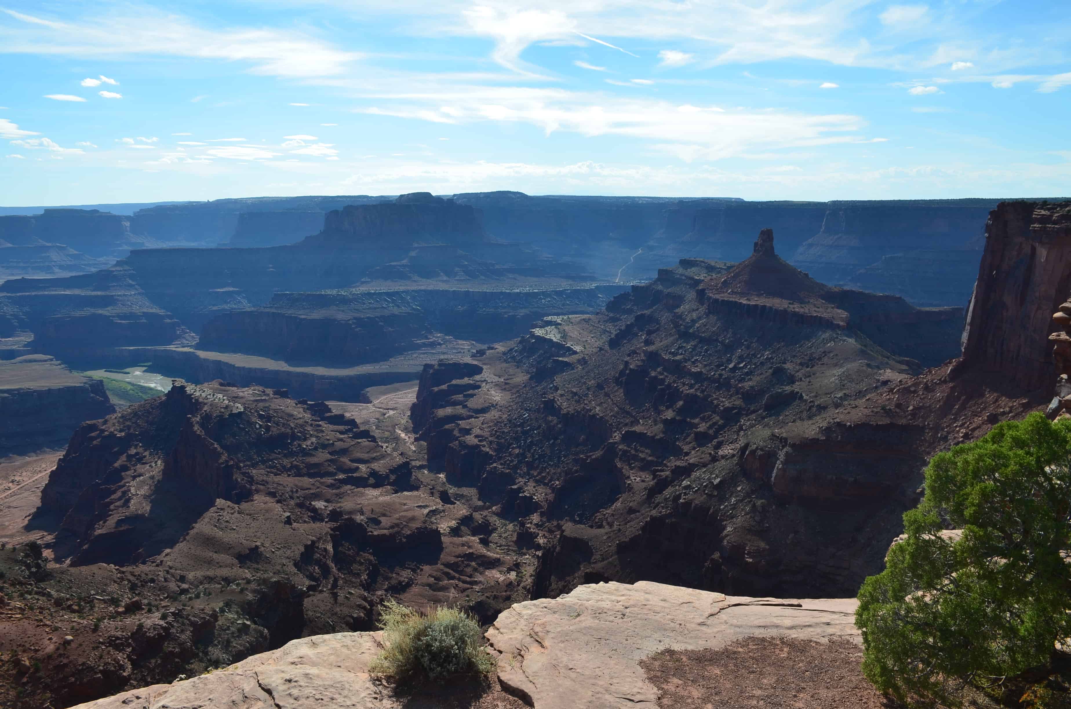 View from Meander Overlook at Dead Horse Point State Park in Utah