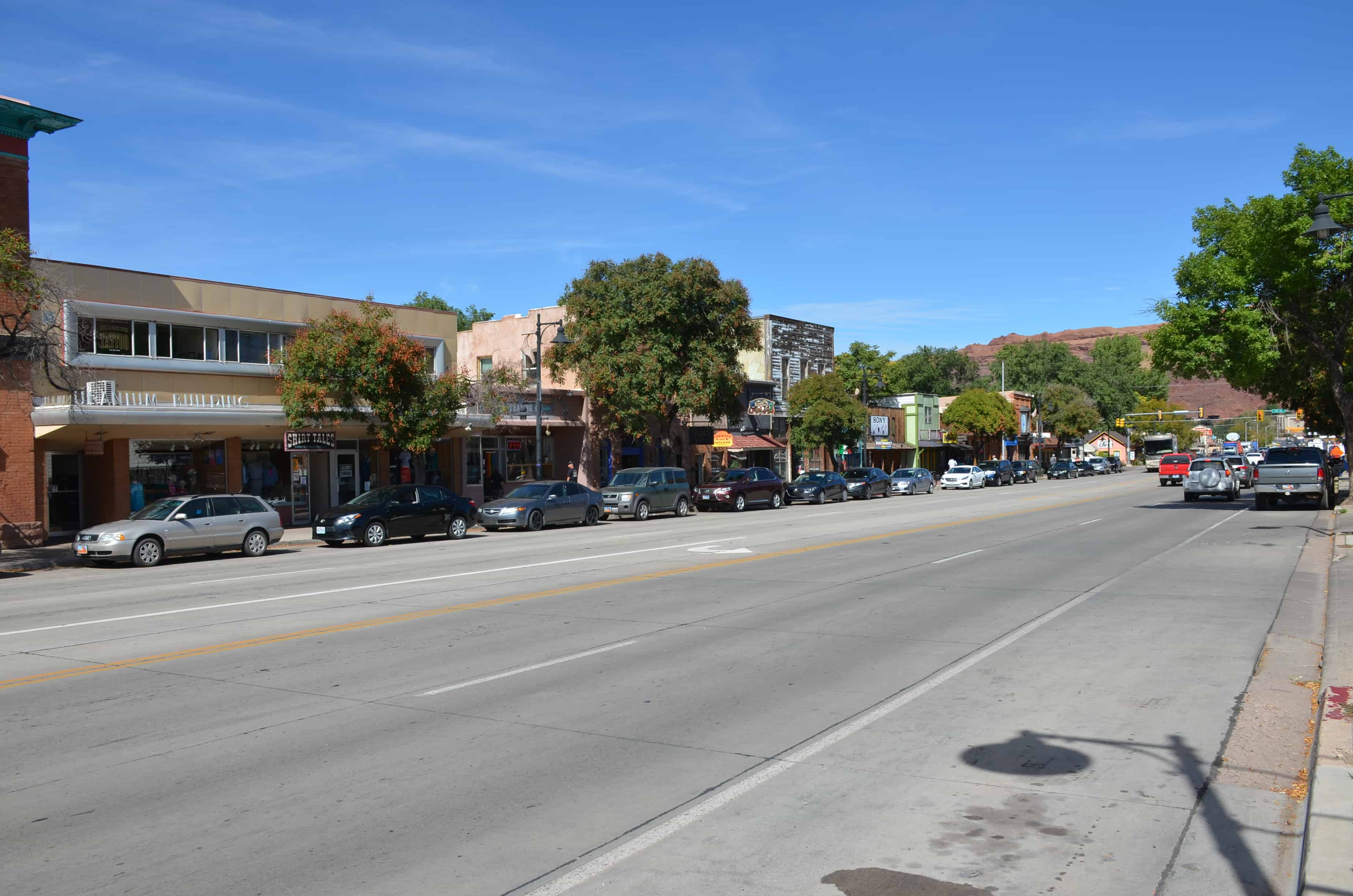 Main Street in Moab, Utah