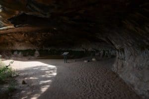 Cave Spring on the Cave Spring Trail at Canyonlands National Park in Utah