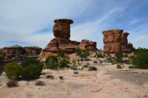 Big Spring Canyon Overlook at the Needles district in Canyonlands National Park, Utah