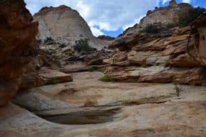 The Tanks on the Capitol Gorge Trail at Capitol Reef National Park in Utah