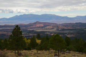 Larb Hollow Overlook along Scenic Byway 12 in Utah