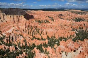 Bryce Amphitheater at Bryce Point at Bryce Canyon National Park in Utah