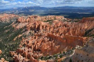 Bryce Amphitheater at Bryce Point at Bryce Canyon National Park in Utah