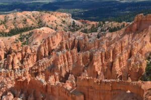 Bryce Amphitheater at Bryce Point at Bryce Canyon National Park in Utah