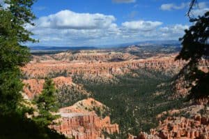 Bryce Amphitheater at Bryce Point at Bryce Canyon National Park in Utah