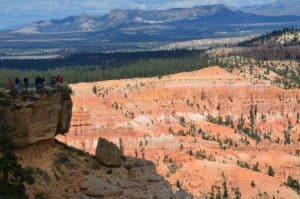 Bryce Amphitheater at Bryce Point at Bryce Canyon National Park in Utah