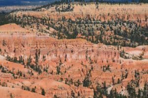 Bryce Amphitheater at Bryce Point at Bryce Canyon National Park in Utah