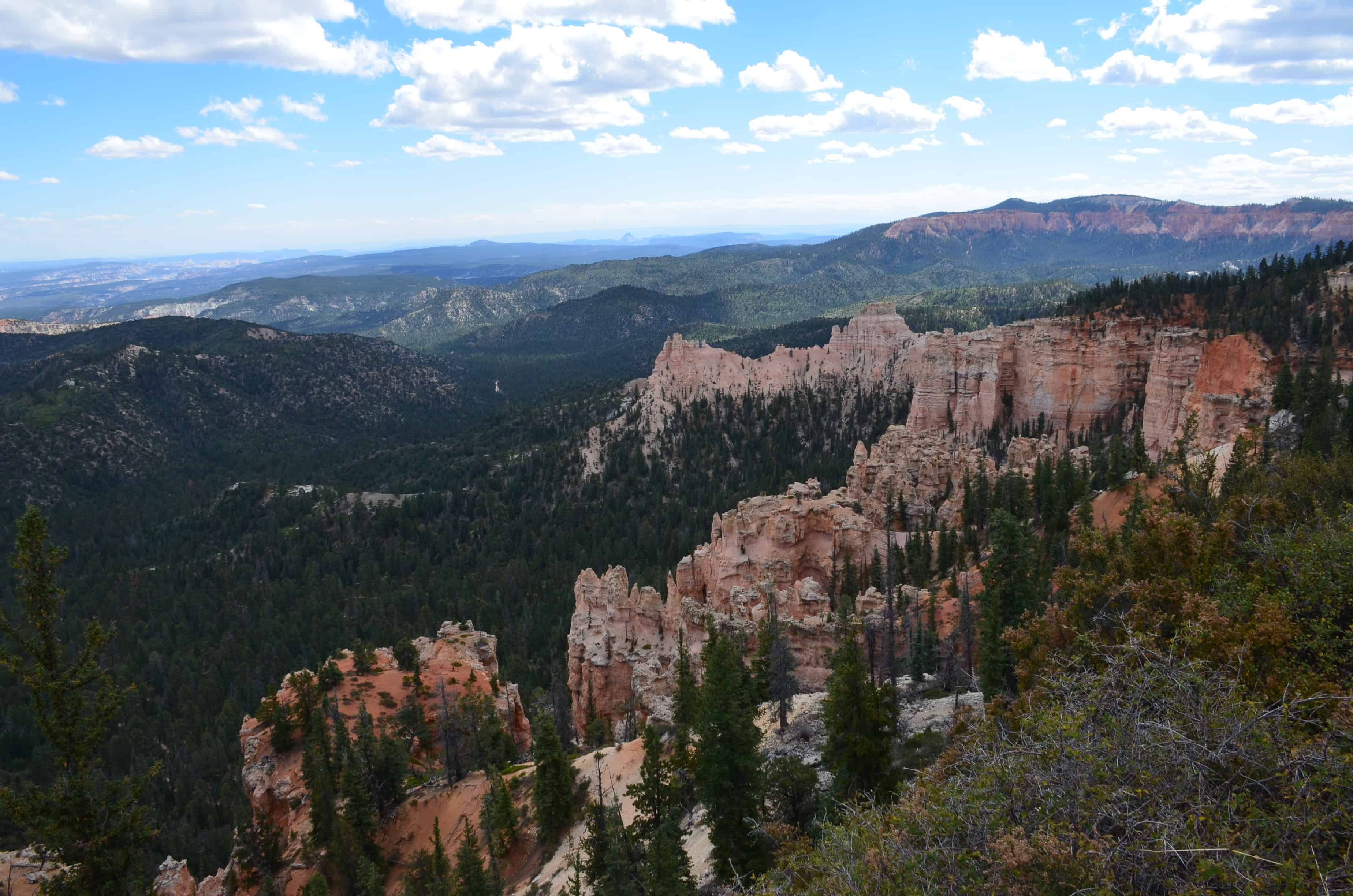 Farview Point at Bryce Canyon National Park in Utah