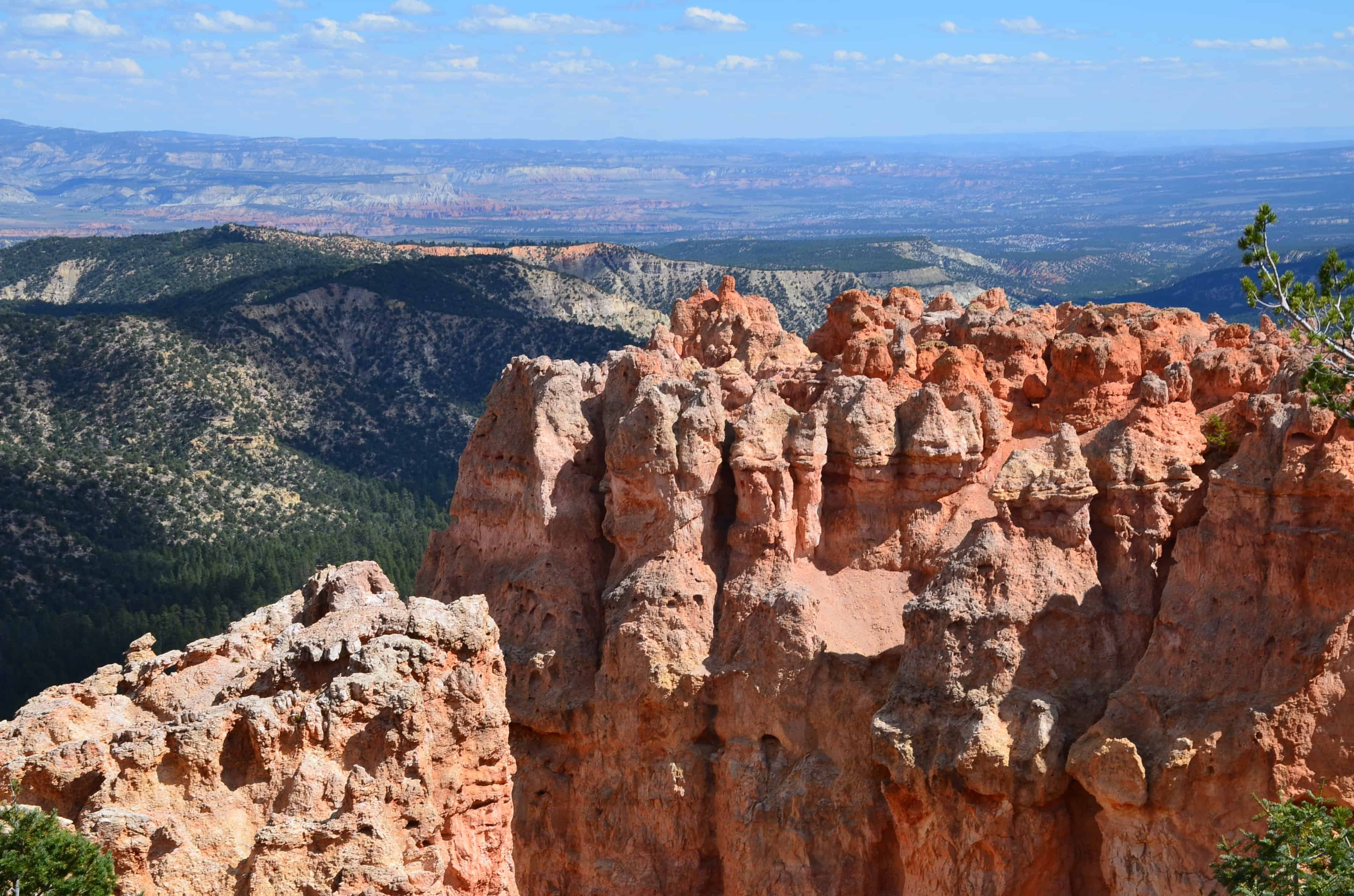 Pink Cliffs at Bryce Canyon National Park in Utah