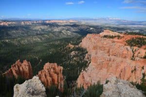 Rainbow Point at Bryce Canyon National Park in Utah