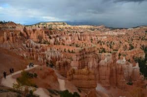 Bryce Amphitheater on the Navajo Loop Trail at Bryce Canyon National Park in Utah