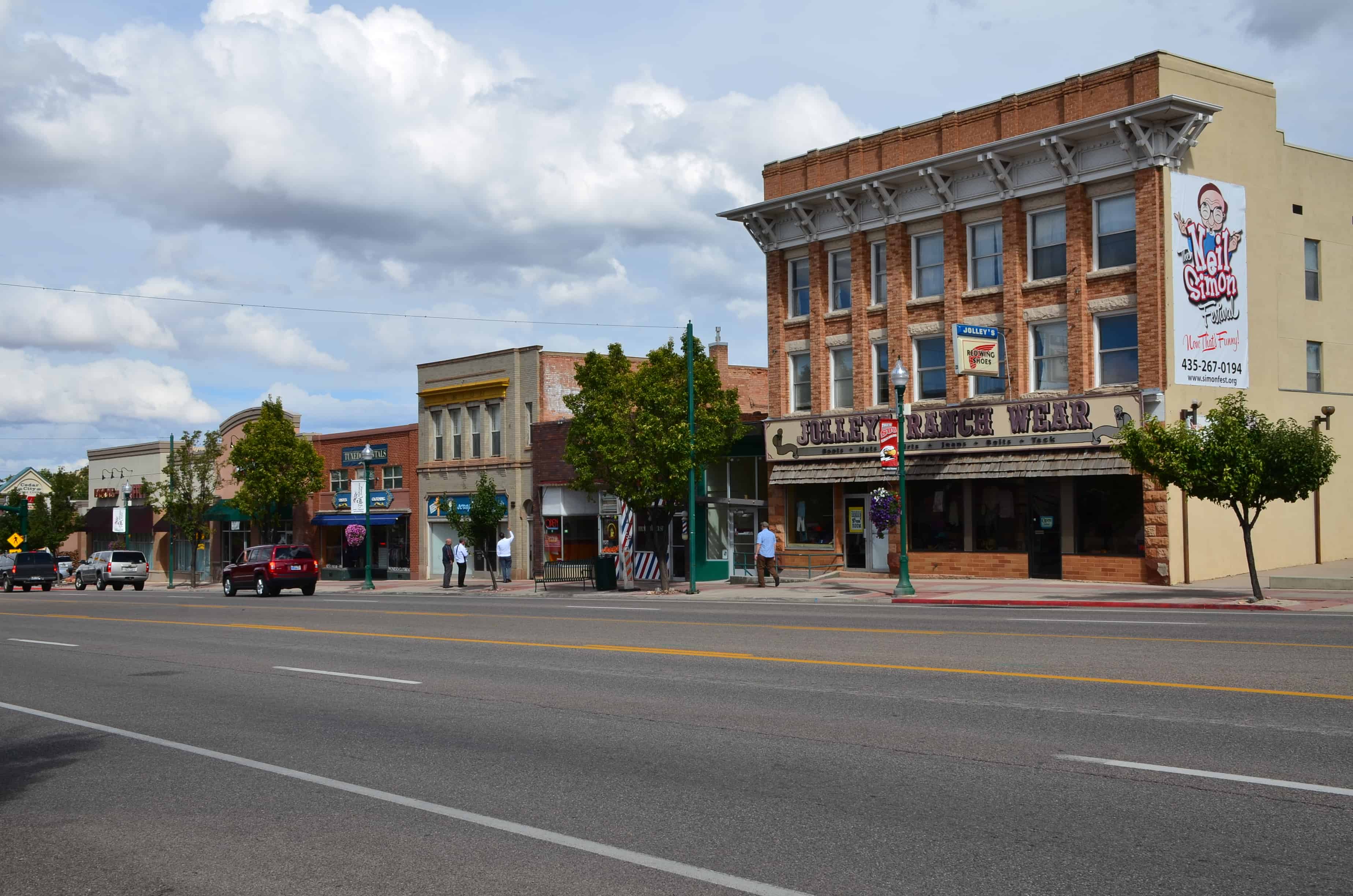 Main Street in Cedar City, Utah