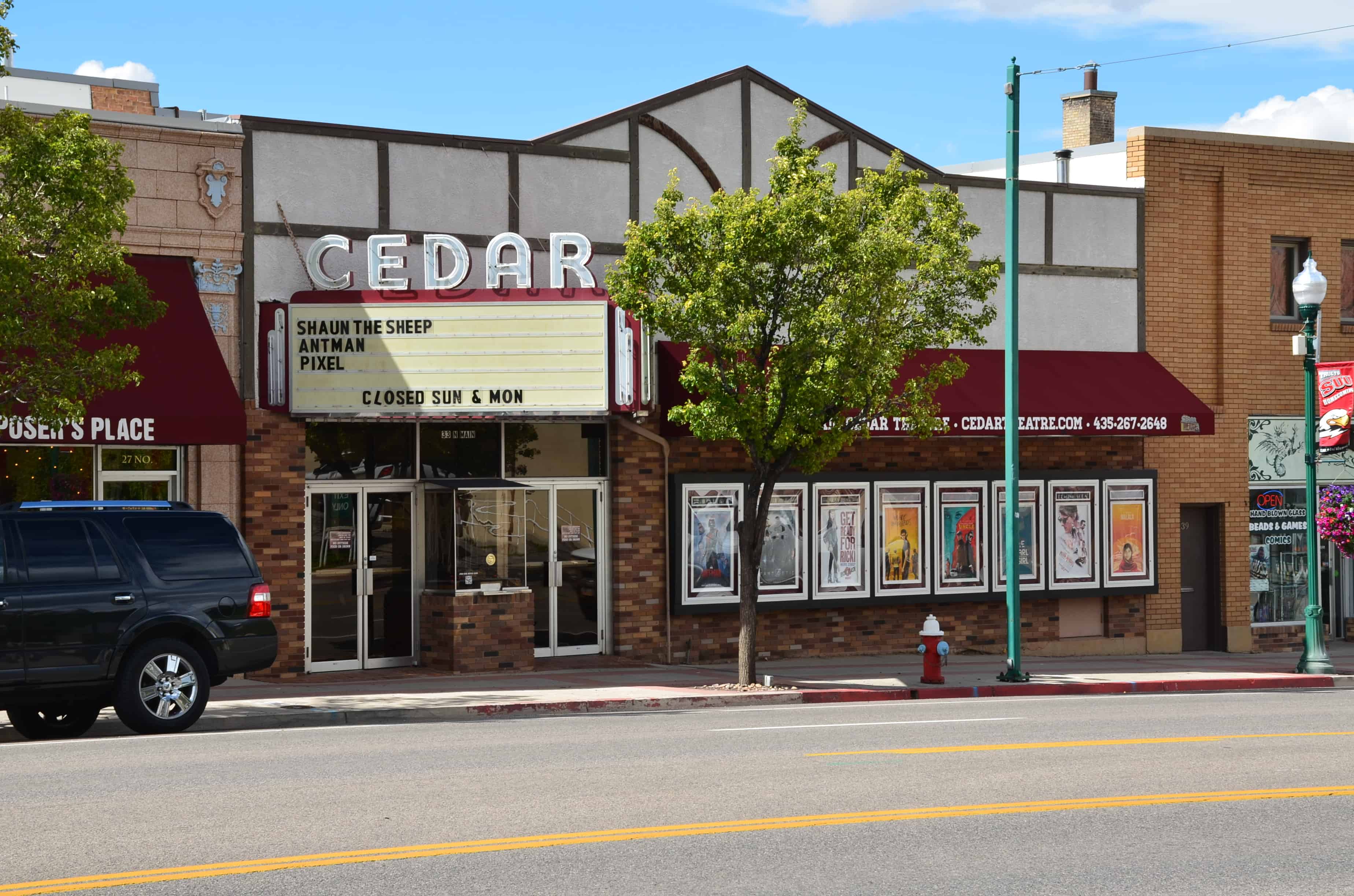 Cedar Theatre in Cedar City, Utah