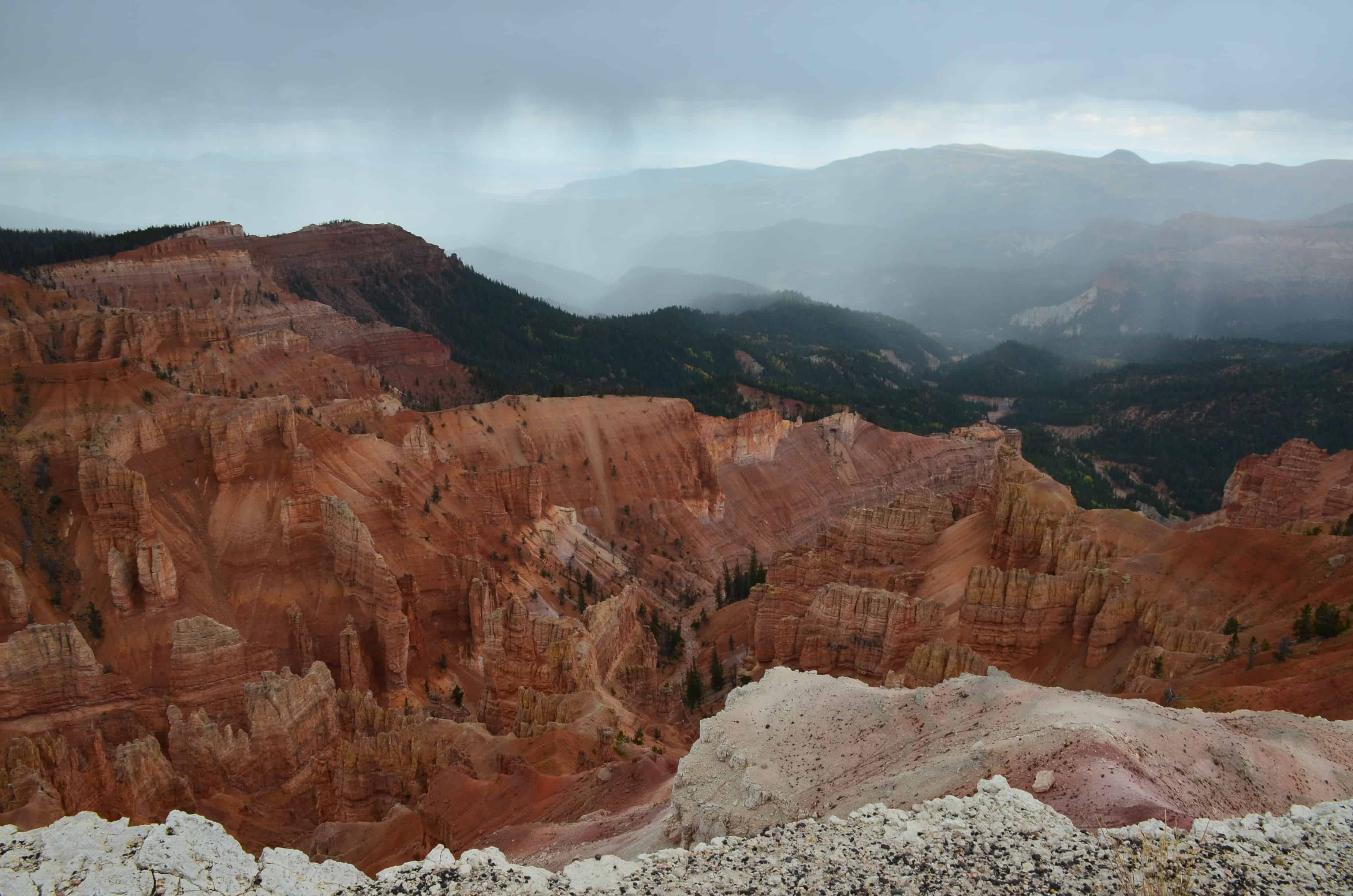 View from Point Supreme at Cedar Breaks National Monument in Utah