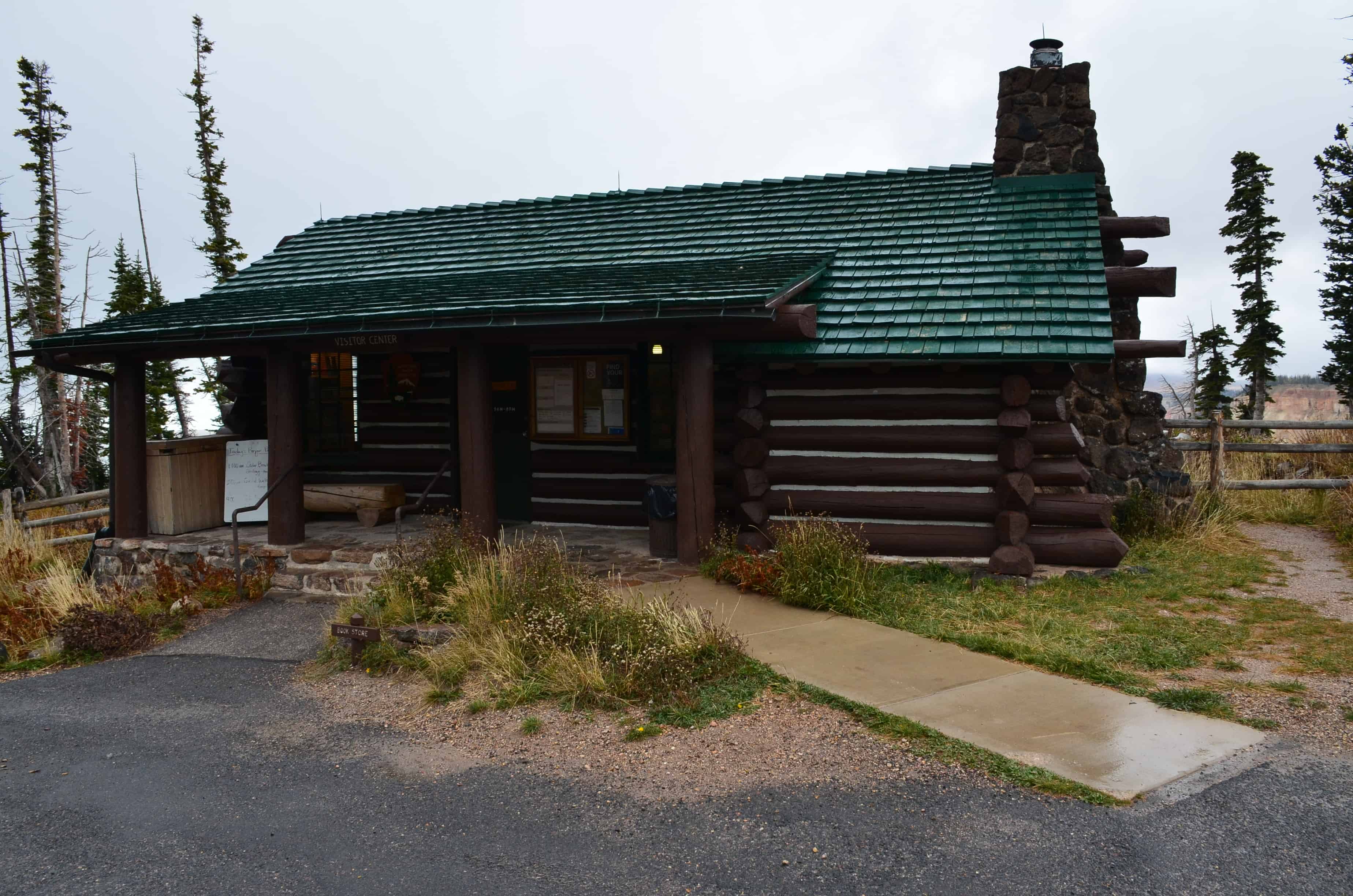Visitor center at Cedar Breaks National Monument in Utah