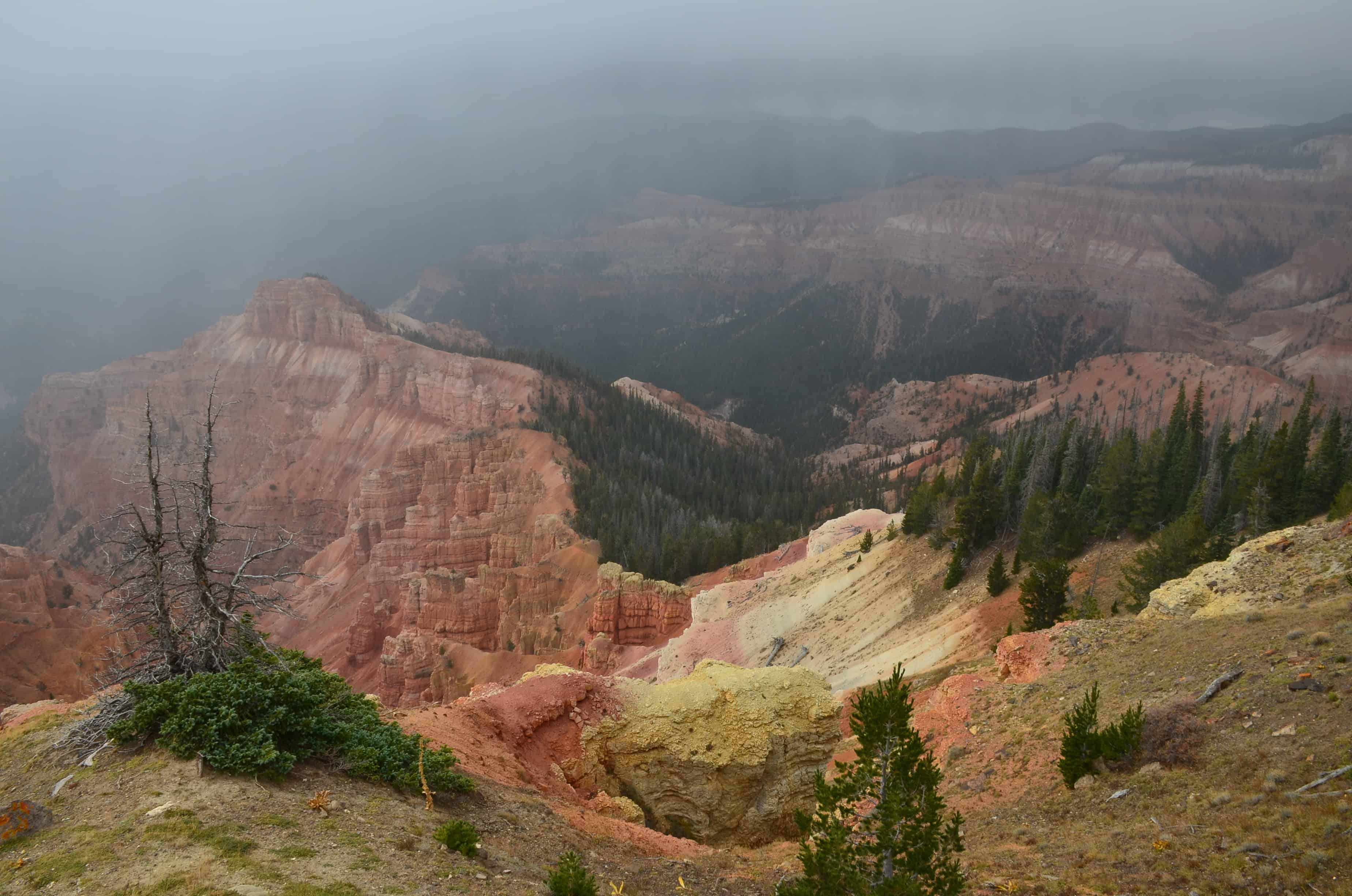 Chessman Ridge Overlook at Cedar Breaks National Monument in Utah