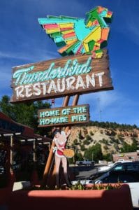 Thunderbird Restaurant in Mount Carmel, Utah