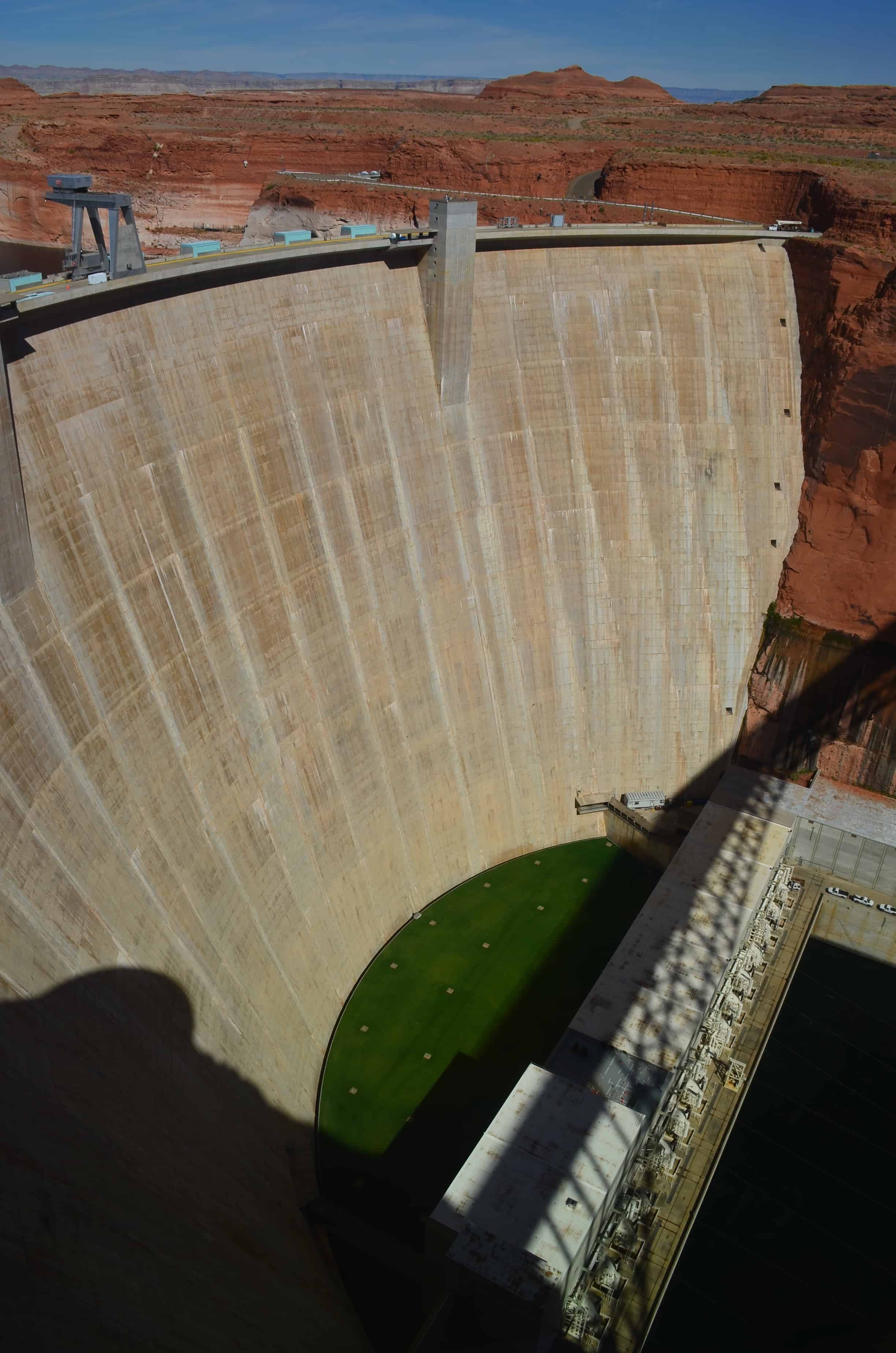 Glen Canyon Dam at Glen Canyon National Recreation Area in Arizona