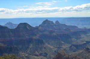 Grand Canyon from Bright Angel Point at Grand Canyon National Park in Arizona