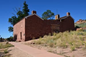 Winsor Castle at Pipe Spring National Monument in Utah